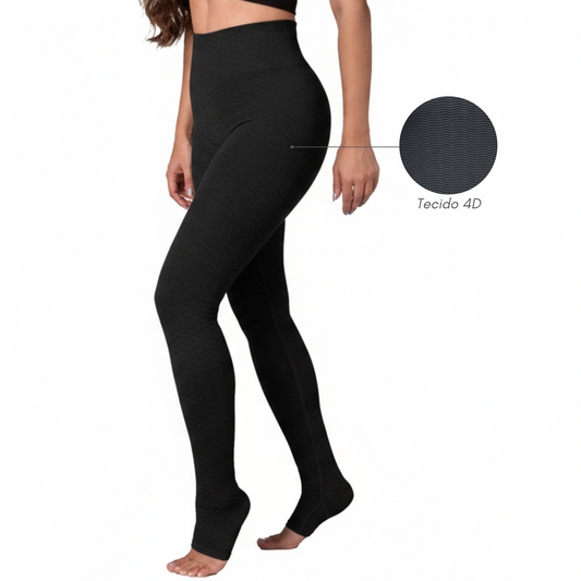 Legging Protect Fir 4D para Lipedema com calcanhar