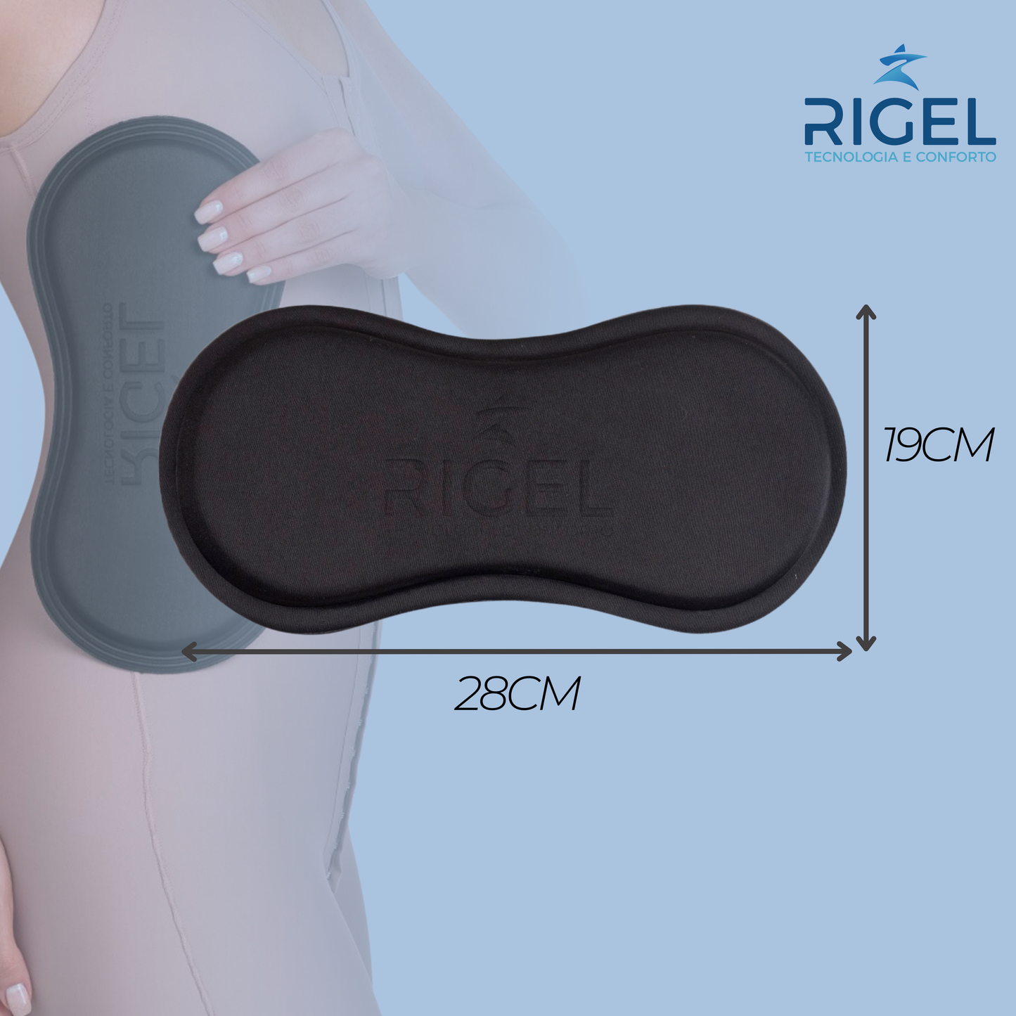 Par de Placas laterais pós cirúrgicas Splint Confort