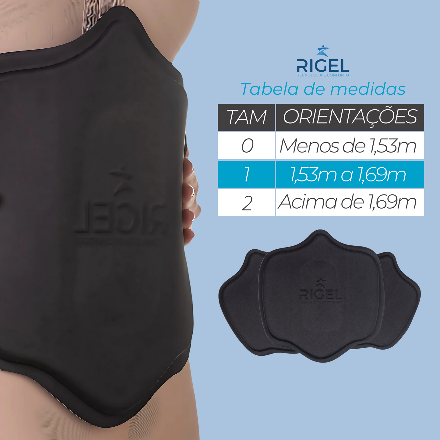 Placa abdominal pós cirúrgica Splint Confort
