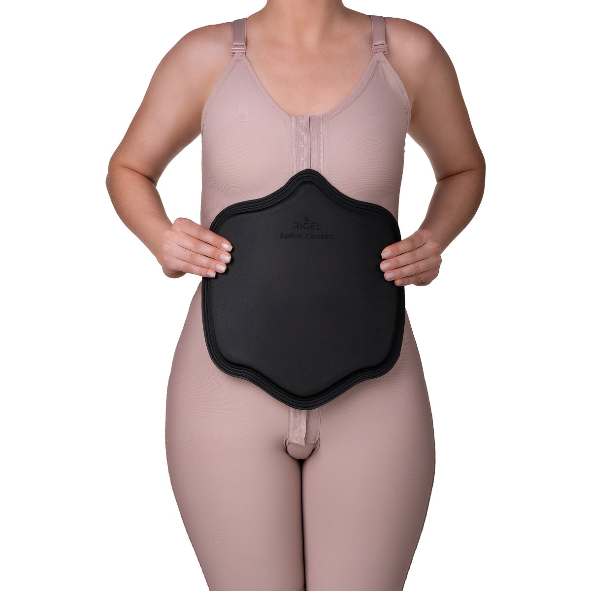 Placa abdominal pós cirúrgica Splint Comfort com canaleta HD