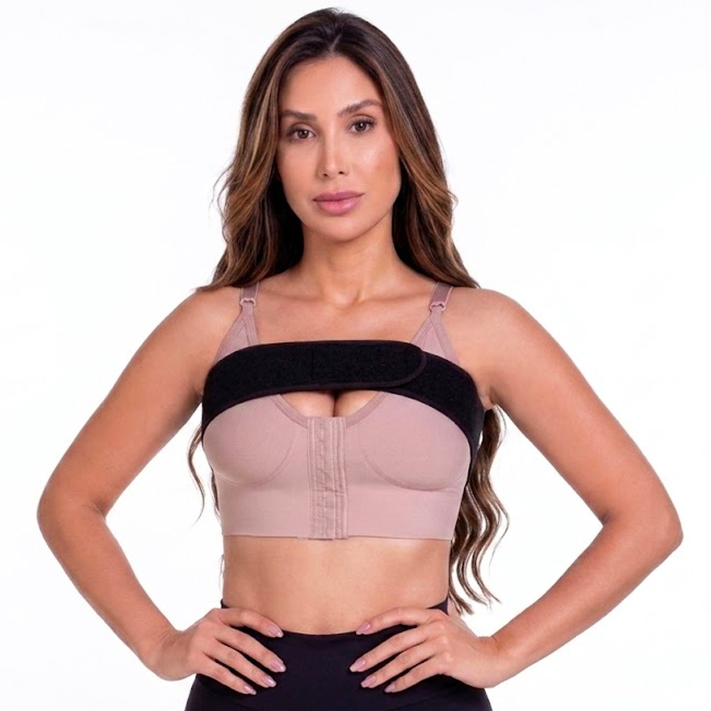 Faixa pós-operatório para mamoplastia em neoprene