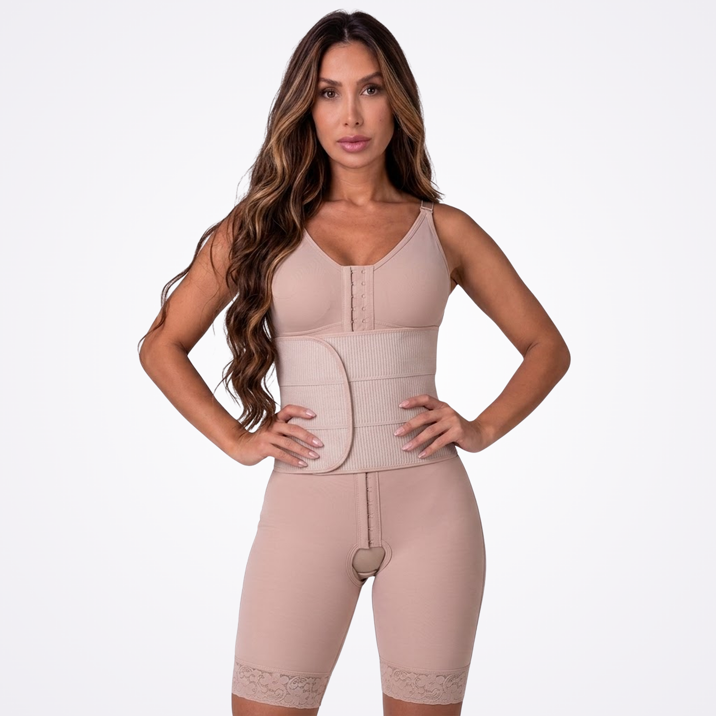 Faixa de 3 gomos para bariátrica ou cirurgia de hérnia