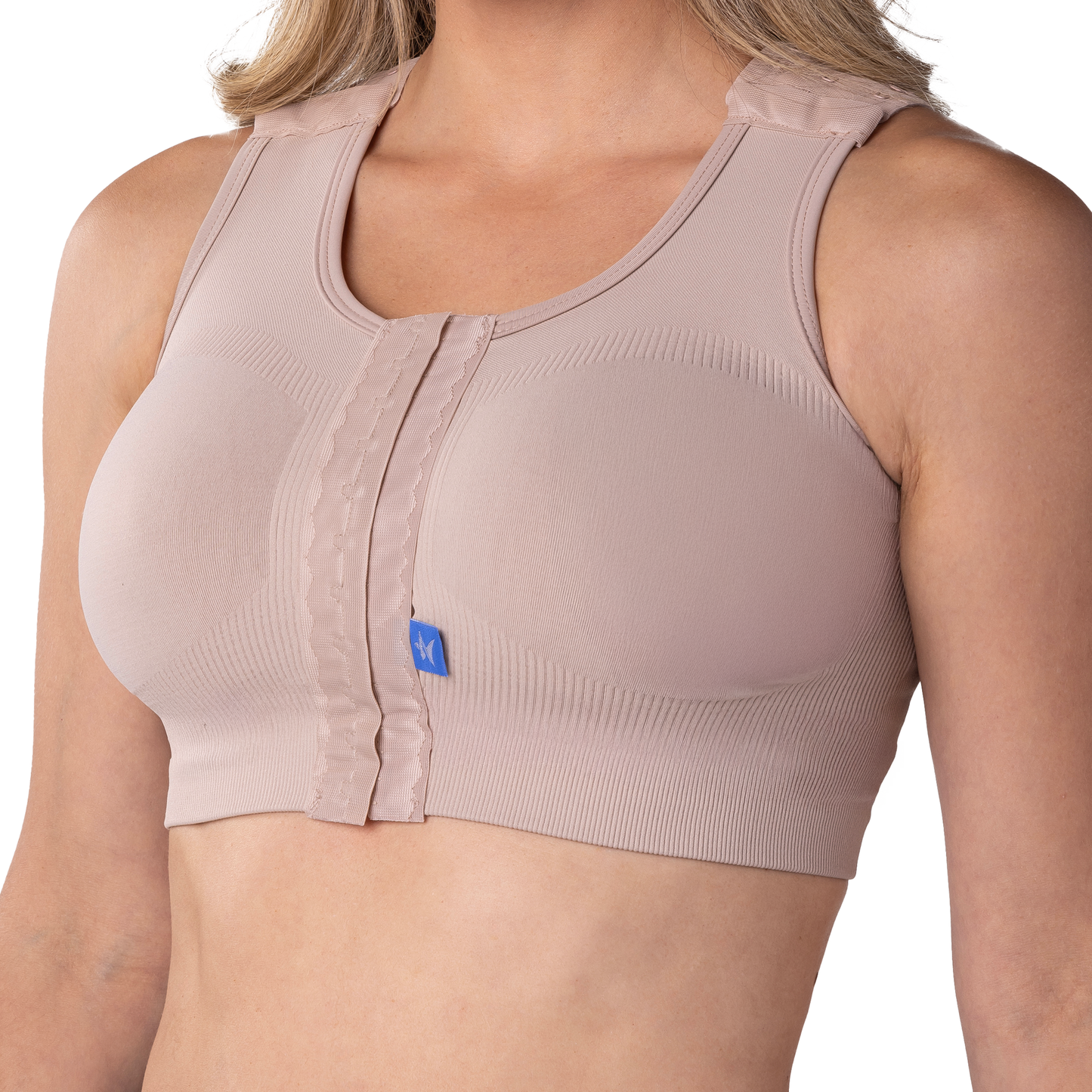 Sutiã Seamless Pós Cirúrgico Alça Regata