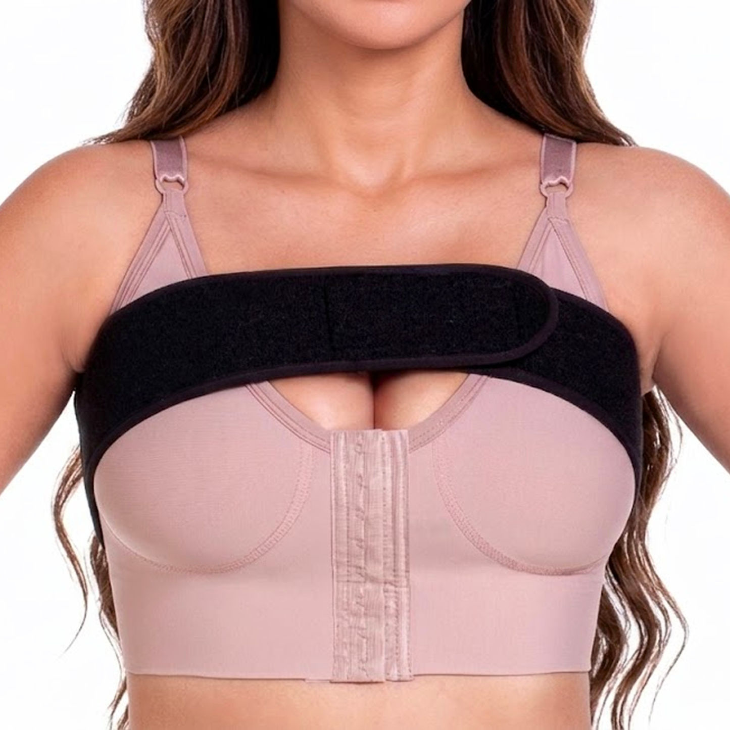 Faixa pós-operatório para mamoplastia em neoprene