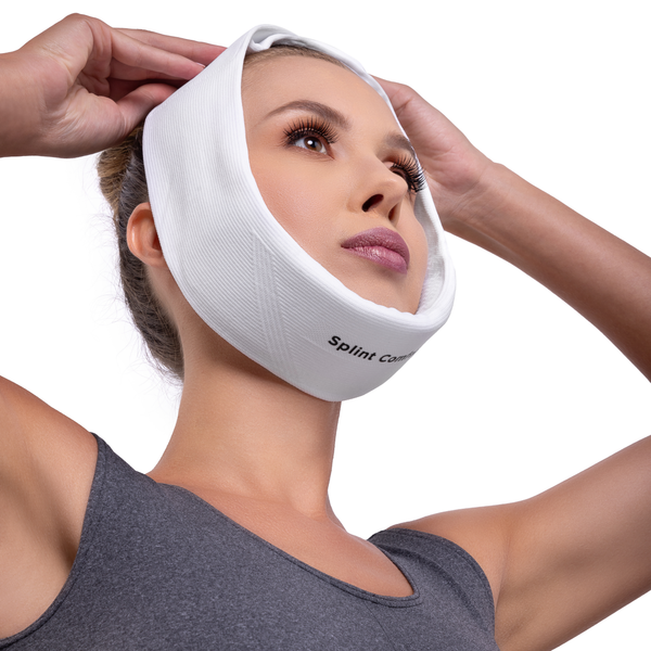 Faixa Facial Splint Comfort Com Placa e Gel