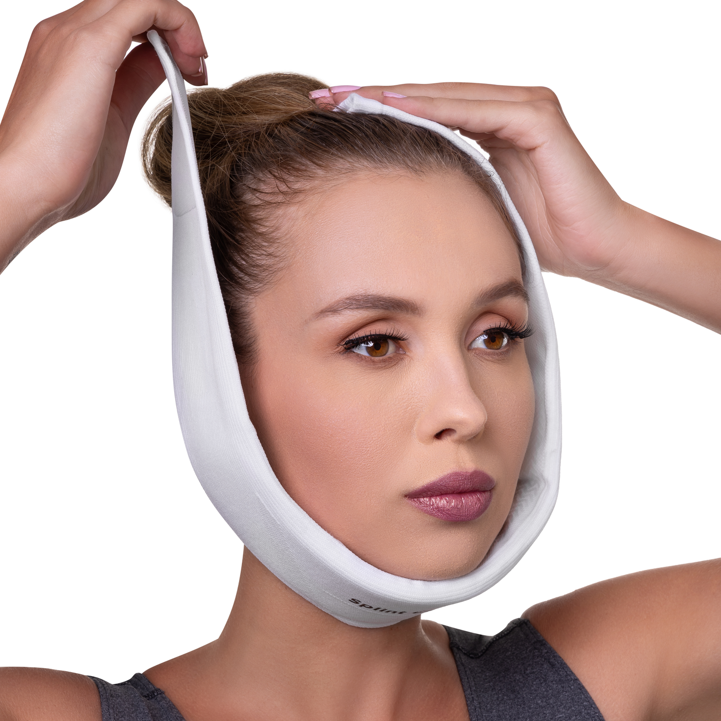 Faixa Facial Splint Comfort Com Placa e Gel