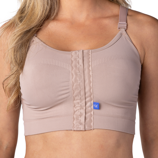 Sutiã Seamless Pós Cirúrgico Alça Fina