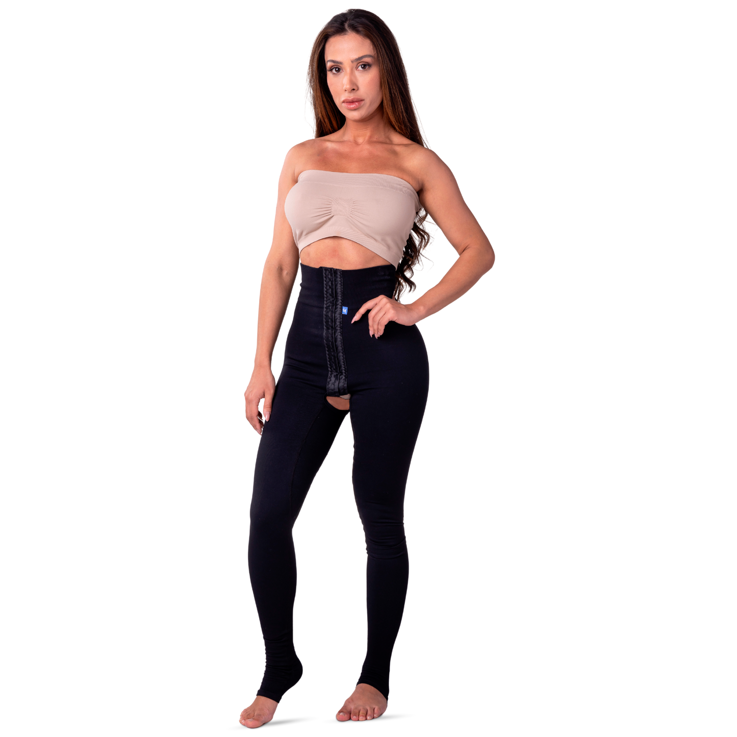 Legging Protect Fir para Lipedema com fecho e calcanhar