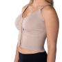 Sutiã Seamless pós-operatório alça fina com cós duplo