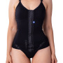 Cinta body seamless pós-operatório alça fina com fecho frontal Cinta body seamless pós-operatório alça fina com fecho frontal