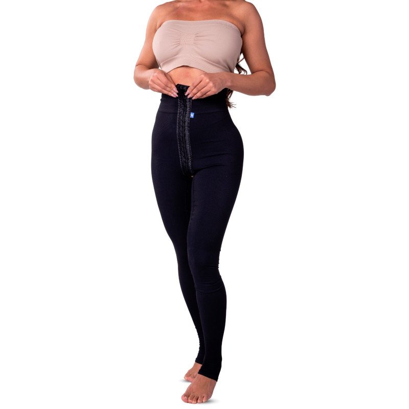 Legging Protect Fir para Lipedema com fecho e calcanhar Legging Protect Fir para Lipedema com fecho e calcanhar