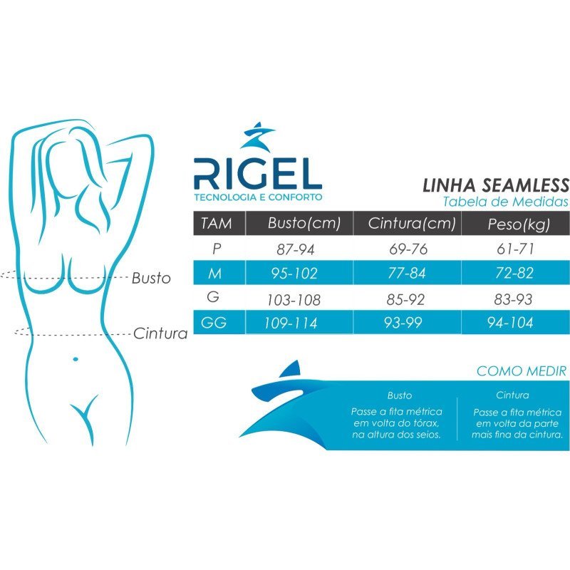 Cinta Seamless Pós Cirúrgica Alça Regata Cinta Seamless Pós Cirúrgica Alça Regata